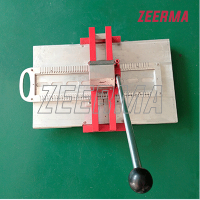 License plate manual press machine